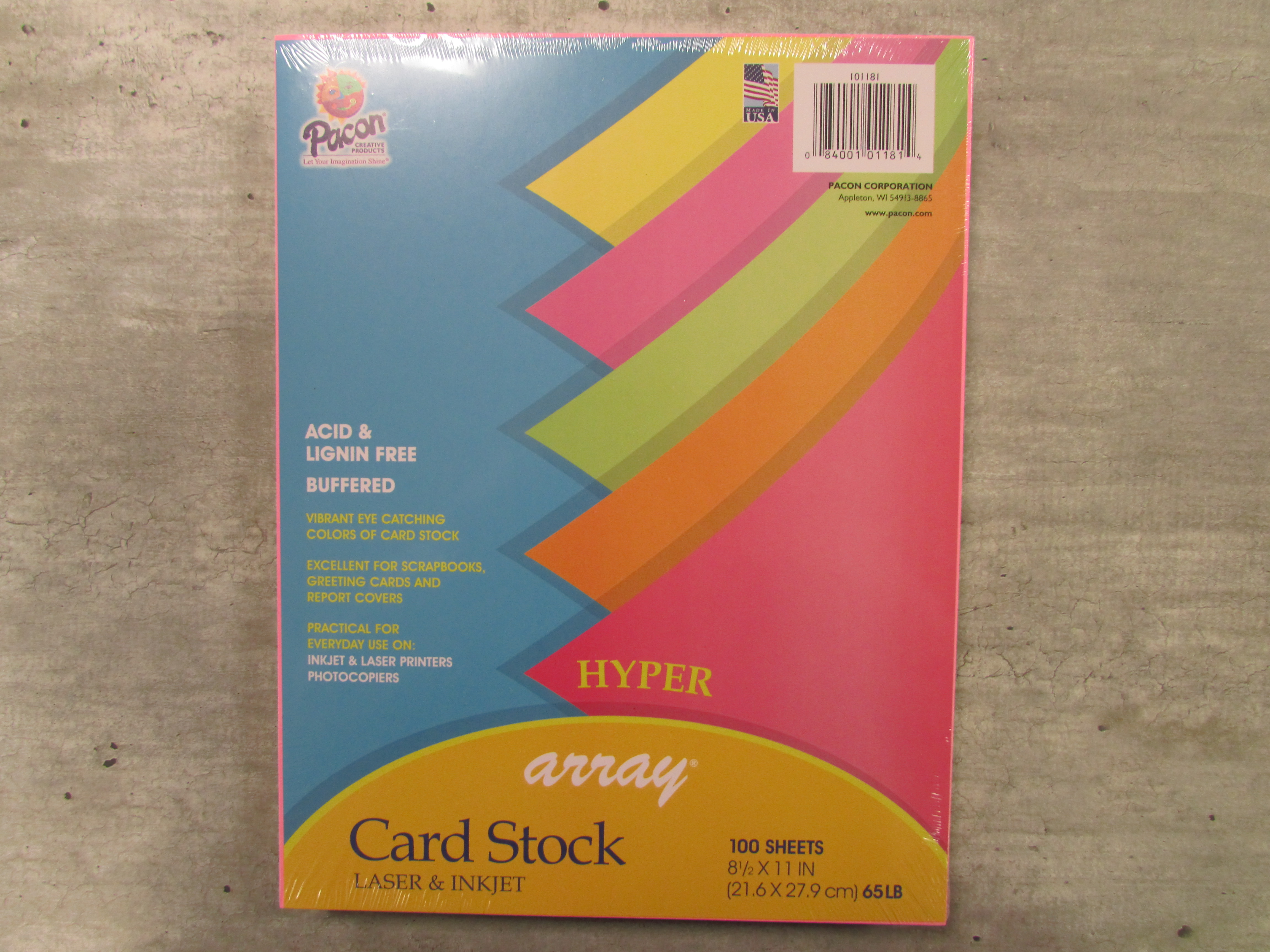 Colorful Card Stock - Pacon Creative Products