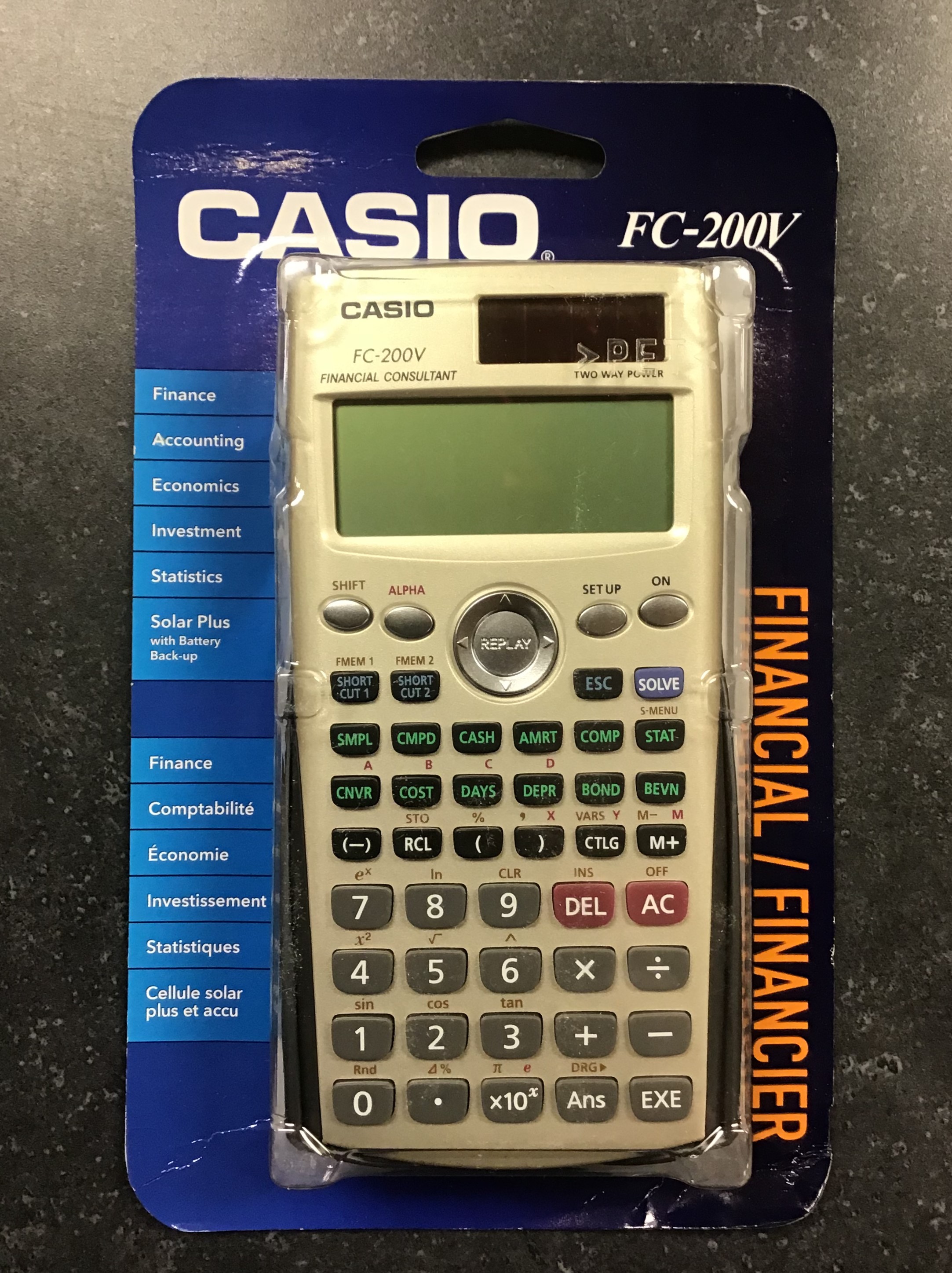 Casio FC200V Business Financial Calculator