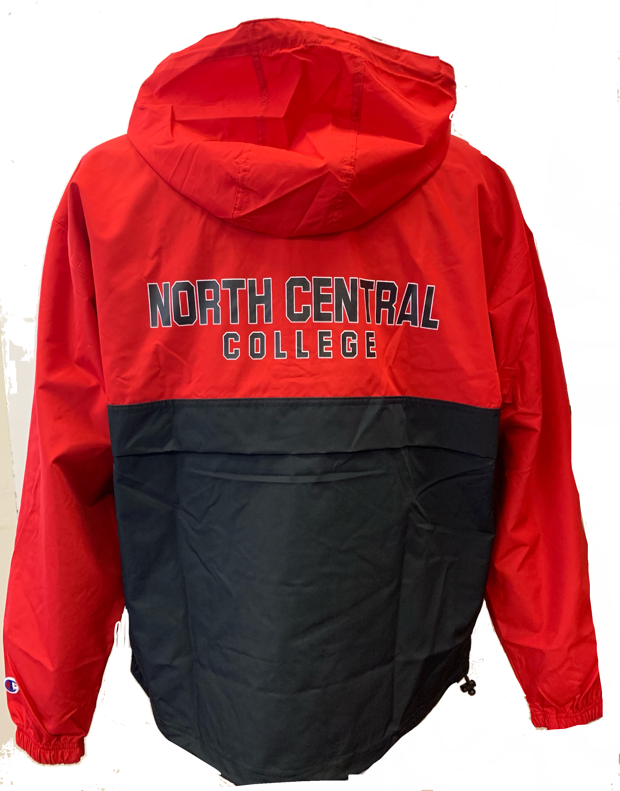 red champion packable jacket